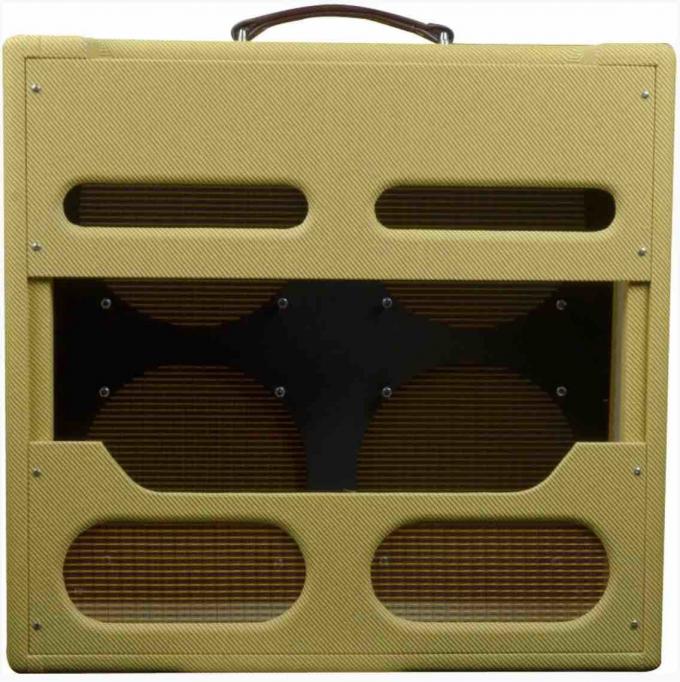 Le haut-parleur de guitare d'AMPLIFICATEUR de GUITARE de STYLE du TWEED BASSMAN® de PANNEAU d'ÉTROIT de style d'amortisseurs acceptent n'importe quel Cabinet d'ampère de coutume