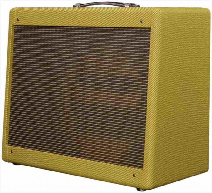 Le haut-parleur combiné de guitare de Cabinet de style de bleus de tweed de style d'amortisseurs d'amplificateur junior de guitare acceptent n'importe quel Cabinet d'ampère de coutume