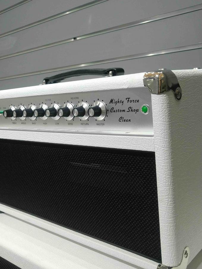 Les reproductions de Dumble copient l'amplificateur en acier d'instrument de musique de la tête 50W d'amplificateur de guitare du chanteur SSS de ficelle d'ampère