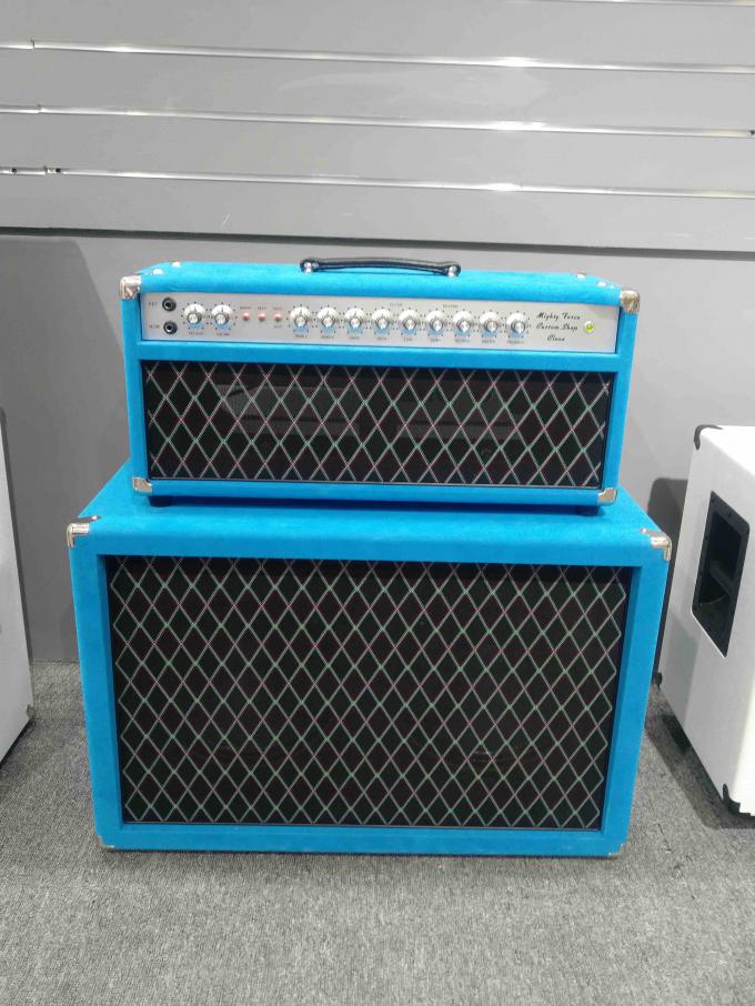 Les reproductions de Dumble copient l'amplificateur en acier d'instrument de musique de la tête 50W d'amplificateur de guitare du chanteur SSS de ficelle d'ampère