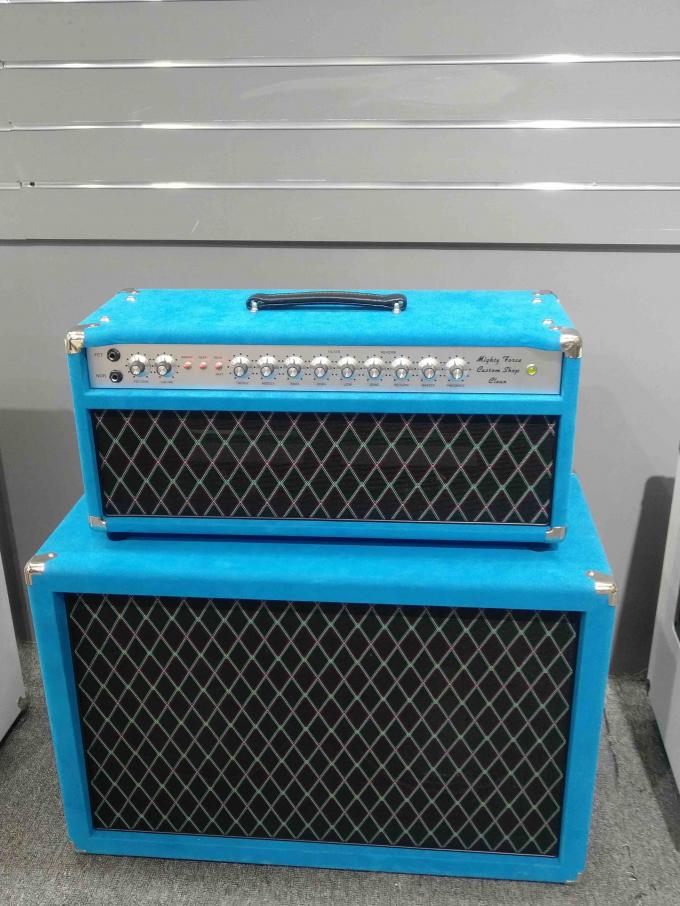 Les reproductions de Dumble copient l'amplificateur en acier d'instrument de musique de la tête 50W d'amplificateur de guitare du chanteur SSS de ficelle d'ampère