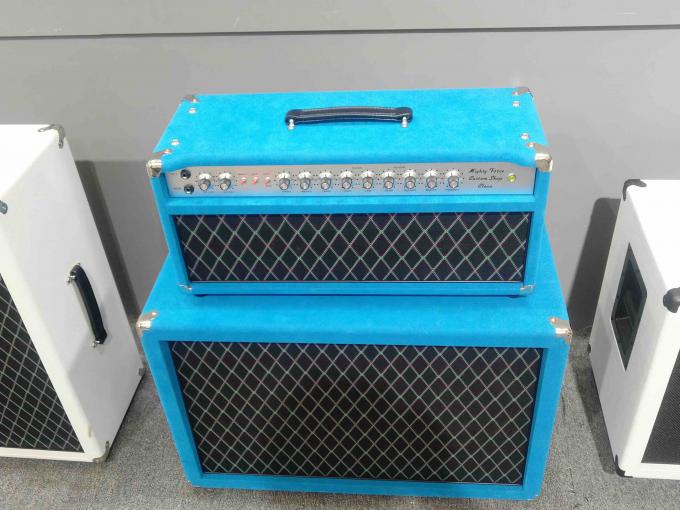 Les reproductions de Dumble copient l'amplificateur en acier d'instrument de musique de la tête 50W d'amplificateur de guitare du chanteur SSS de ficelle d'ampère