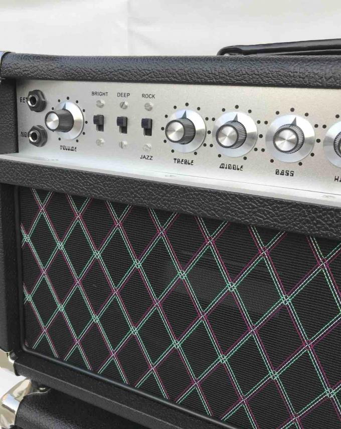 Les reproductions de Dumble copient l'amplificateur en acier d'instrument de musique de la tête 50W d'amplificateur de guitare du chanteur SSS de ficelle d'ampère