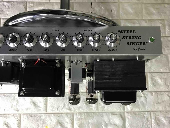 Les reproductions de Dumble copient l'amplificateur en acier d'instrument de musique de la tête 50W d'amplificateur de guitare du chanteur SSS de ficelle d'ampère