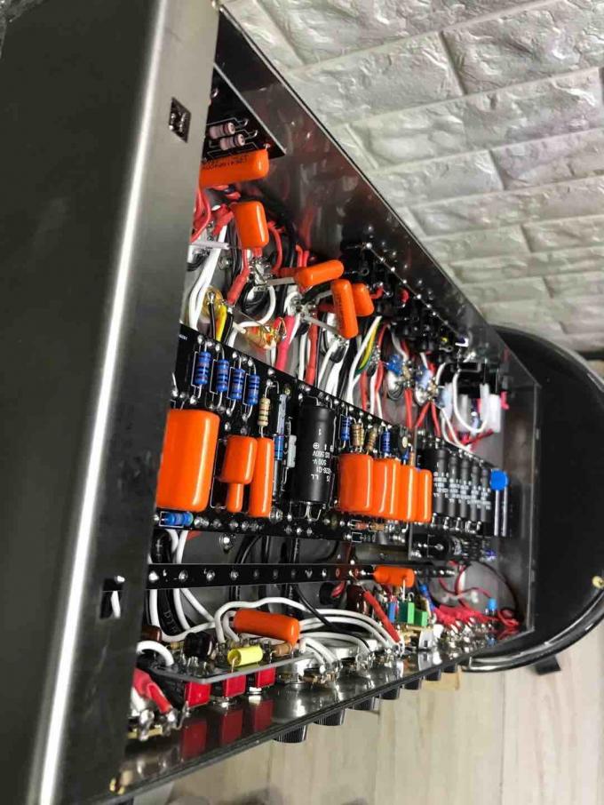 Les reproductions de Dumble copient l'amplificateur en acier d'instrument de musique de la tête 50W d'amplificateur de guitare du chanteur SSS de ficelle d'ampère