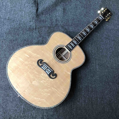 Chine Solid Cocobolo Back Side Jumbo 43 pouces Guitare acoustique avec liaison à l'abalone et cou d'érable flambé fournisseur
