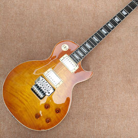 Chine Nouvelle guitare électrique Standard LP 1959 R9, Quilte Maple haut tremblement de pont Rosewood Guitare électrique, gratuit fournisseur