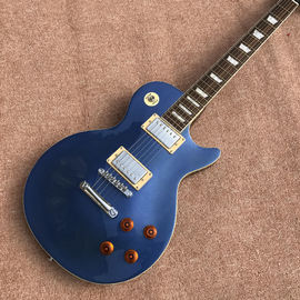 Chine Custom Shop LP Standard 1959 R9 guitare électrique, bleu métallique, Rosewood Guitare électrique avec boîtier dur, livraison gratuite fournisseur