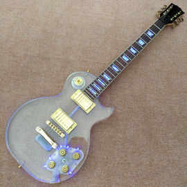 Chine Guitare électrique acrylique standard de haute qualité, bois de rose fournisseur