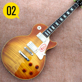 Chine NEW 1959 R9 les Tiger Flame Paul guitare électrique standard LP 59 guitare électrique fournisseur