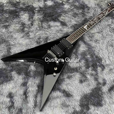 Chine Guitare électrique personnalisée Grand GSP V avec 1 volume, son à sélectionner, pont à régler, évacuation d'écrou de verrouillage, blanc fournisseur