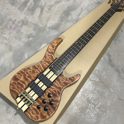 Chine Guitare basse personnalisée de haute qualité de 2018 avec 5 cordes, Rosewood fingerboard fournisseur