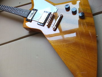 Chine En gros G Explorer Custom Guitare électrique d' acajou en nature fournisseur