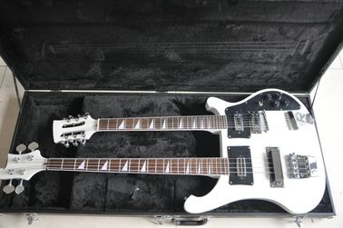 Chine Double cou 4 cordes 4003 basse guitare et 12 cordes guitare électrique couleur peut guitare personnalisée grand R pont fournisseur