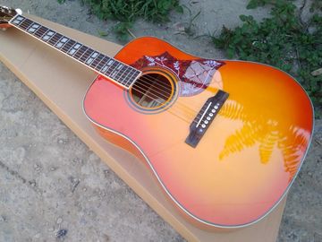 Chine Top Qualité 41 pouces couleur orange G Colibri classique guitare acoustique,Factory Custom Solid Spruce guitare haut fournisseur