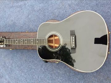 Chine Guitare acoustique D35 Johnny Cash signature guitare acoustique électrique guitare acoustique solid top guitare D35 BK fournisseur
