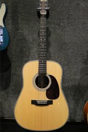 Chine Une réplique personnalisée de guitare acoustique HD28 belle main d'œuvre planche à fret ébène bois de rose arrière côté cou d'acajou fournisseur