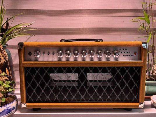 Chine Tête d'ampli Custom Dumble CLONE Steel String Singer 20W 50W 100W avec couleur marron suède, modèle Grand Amplificateur SSS fournisseur