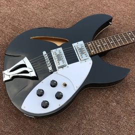Chine Magasin sur mesure.F corps creux jazz Guitare électrique. avec 3 pick-ups guitare.système vibrato.instruments de musique fournisseur