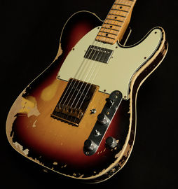 Chine Andy Summers Guitare hommage Magasin de guitare personnalisé Masterbuilt Yuri Shishkov Relique Guitare électrique âgée édition limitée Masterbuilt fournisseur