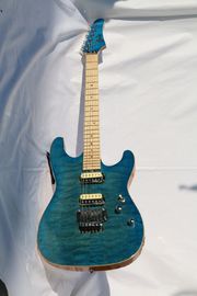 Chine AAAAA Quilted Maple Top Floydrose tremolo Suhr Guitare électrique fournisseur
