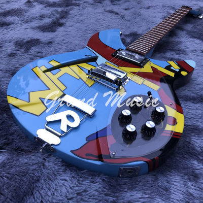 Chine Guitare électrique électrique de Ricken 330 TPP de guitare d'hommage fait sur commande de Paul Weller picowatt WHAAM Rick 330 fournisseur