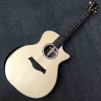 Chine Guitare acoustique du sapin 914 solides 41 vraie guitare du corps 914ce de bois de rose d'ormeau de pouce fournisseur