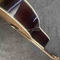 AAAA fait à la main OOO forme tout Ébène massif bois acoustique guitare électrique fournisseur