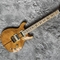 Santana Retro Guitare électrique jaune personnalisée fournisseur