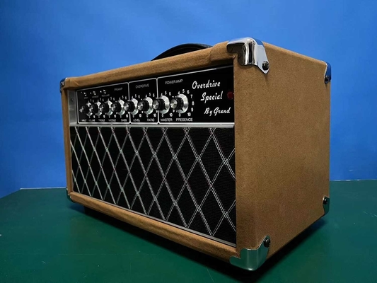 Amplificateur personnalisé 20W brun Tolex VOX Tissu de gril JJ Tubes Inspiré par Dumble ODS Overdrive Spécial fournisseur