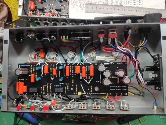 Amplificateur personnalisé 20W brun Tolex VOX Tissu de gril JJ Tubes Inspiré par Dumble ODS Overdrive Spécial fournisseur