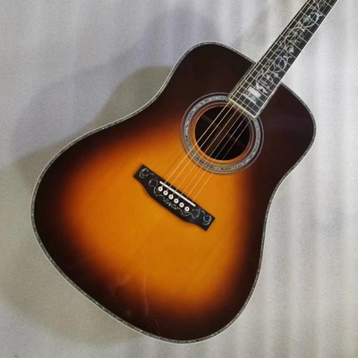 Une guitare acoustique sur mesure MT Dreadnought D Corps Sunburst fournisseur