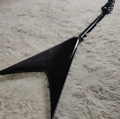 Fabrique personnalisé corps spécial bleu Flying V Guitare électrique Hardware noir avec une qualité supérieure fournisseur