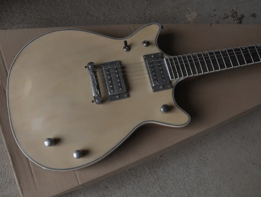 Guitare électrique en bois naturel de qualité supérieure fournisseur