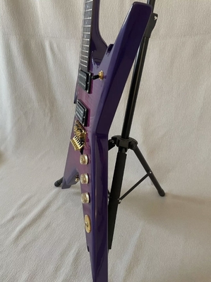 Guitare électrique personnalisée Dean Dime Razorback DCR Black Tooth Limited fournisseur