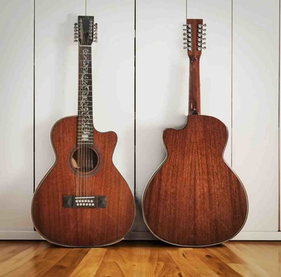 Guitare acoustique à 12 cordes à double prise PRO fournisseur