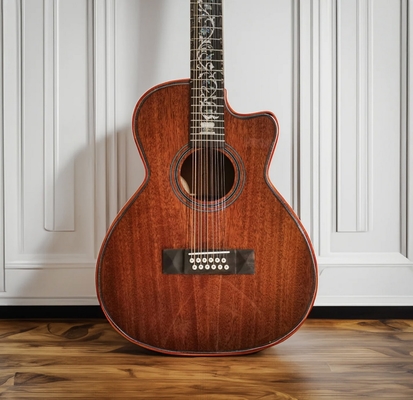 Guitare acoustique à 12 cordes à double prise PRO fournisseur