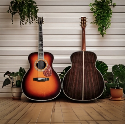 Guitare acoustique en bois massif OM-42 / 45 fournisseur