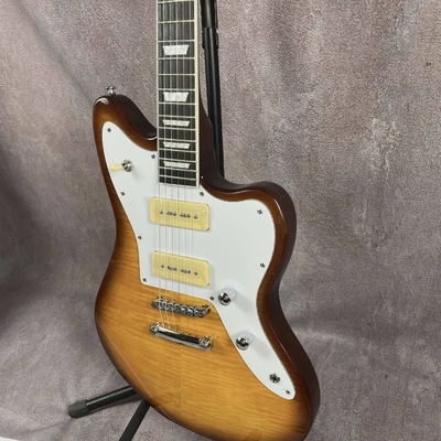 Guitare électrique flambé sur mesure avec pickups P90 fournisseur