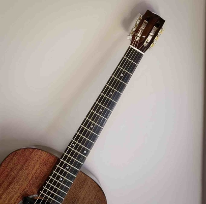 AAA Tout en bois d'acajou fait à la main Custom OM Guitare acoustique fournisseur