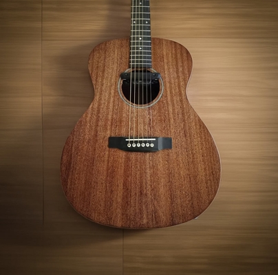 AAA Tout en bois d'acajou fait à la main Custom OM Guitare acoustique fournisseur