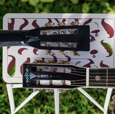 AAA Tout en bois d'acajou fait à la main Custom OM Guitare acoustique gaucher fournisseur