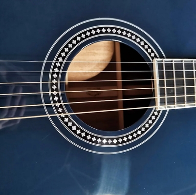 AAA Tout en bois d'acajou fait à la main Custom OM Guitare acoustique gaucher fournisseur