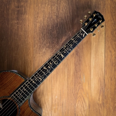 Guitare acoustique sur mesure GA 40 &quot; solide naturel KOA AAAAA Abalone fournisseur