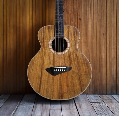Guitare personnalisée Mini Jumbo Grand Travel KOA fournisseur