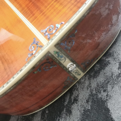 41 pouces 12 cordes pleine KOA bois série D45 laque brillante guitare acoustique en bois fournisseur