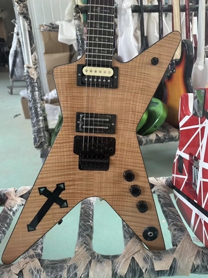 Guitare électrique de bois de chaume de forme irrégulière fournisseur