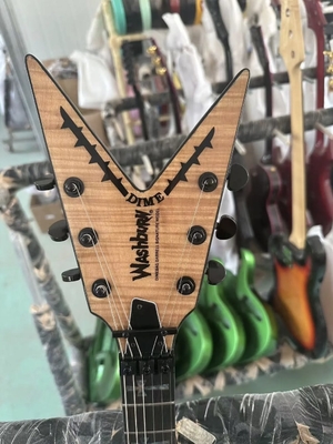 Guitare électrique de bois de chaume de forme irrégulière fournisseur
