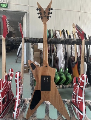 Guitare électrique de bois de chaume de forme irrégulière fournisseur