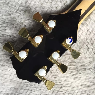 Guitare électrique sur mesure Hollow Byrdland Couleur bois or Hardware Archtop fournisseur